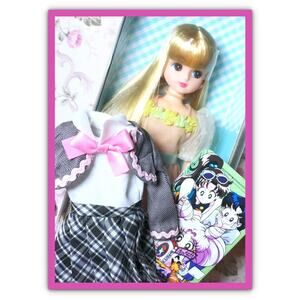 Vtg 1987 Takara Japan 4th Generation Licca Dress Up Doll Licca-chan Jenny